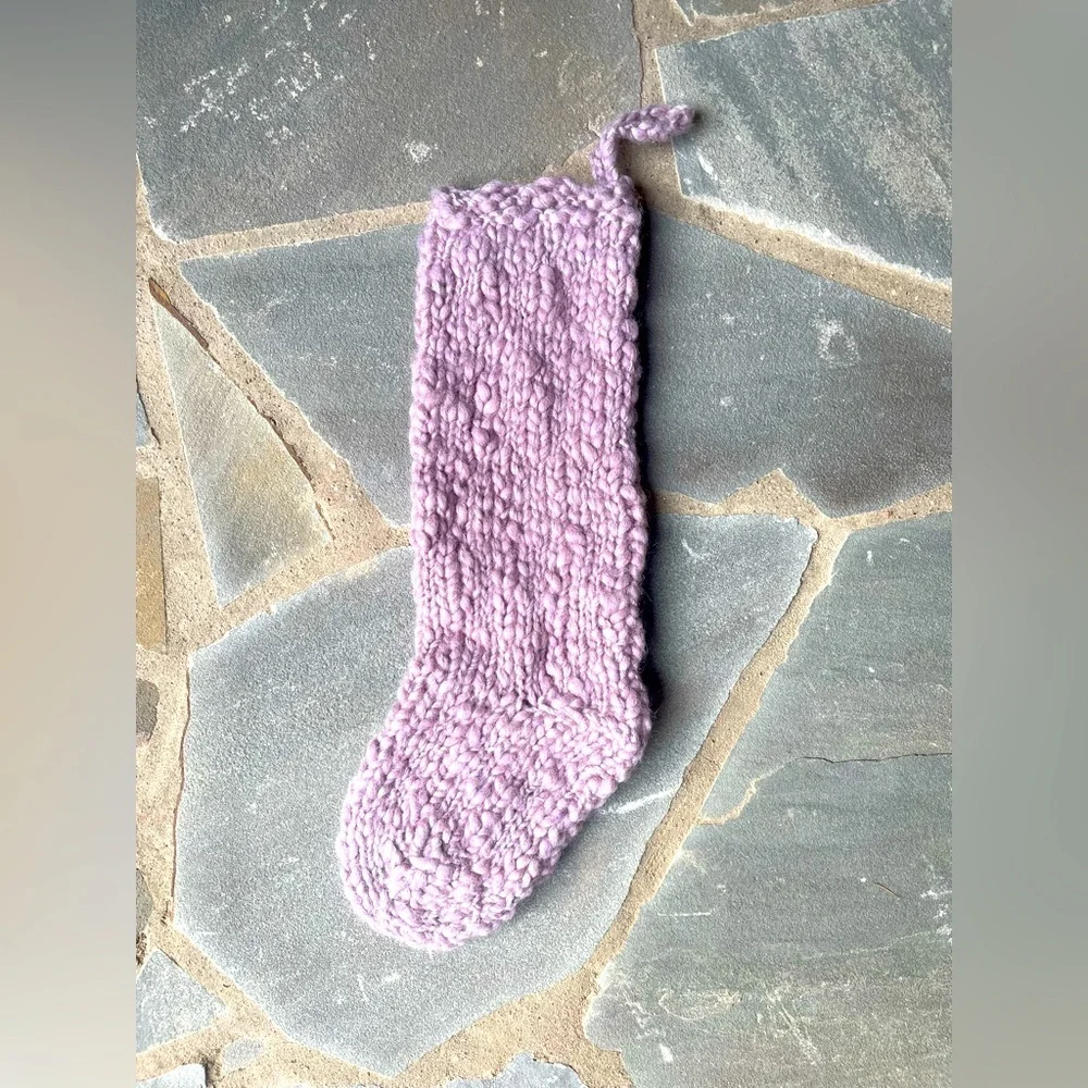 New🌟 Chunky Knit Stocking-Terrain-L.Plum